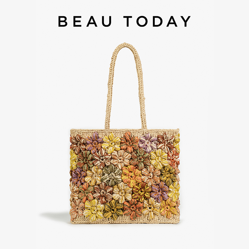 BEAUTODAY Bolsas Tote Feminina - Women'S Raffia Bags avaliação e preço