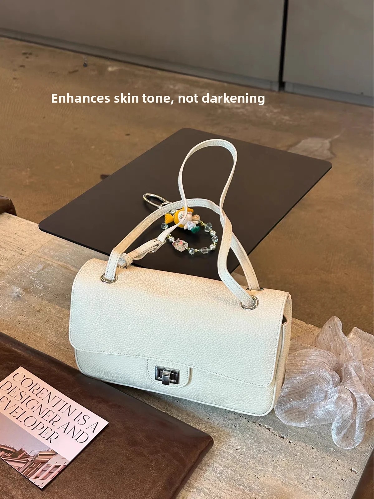 Bolsa Tote de Couro Genuíno Ma - Women Bags 2026 Trends avaliação e preço