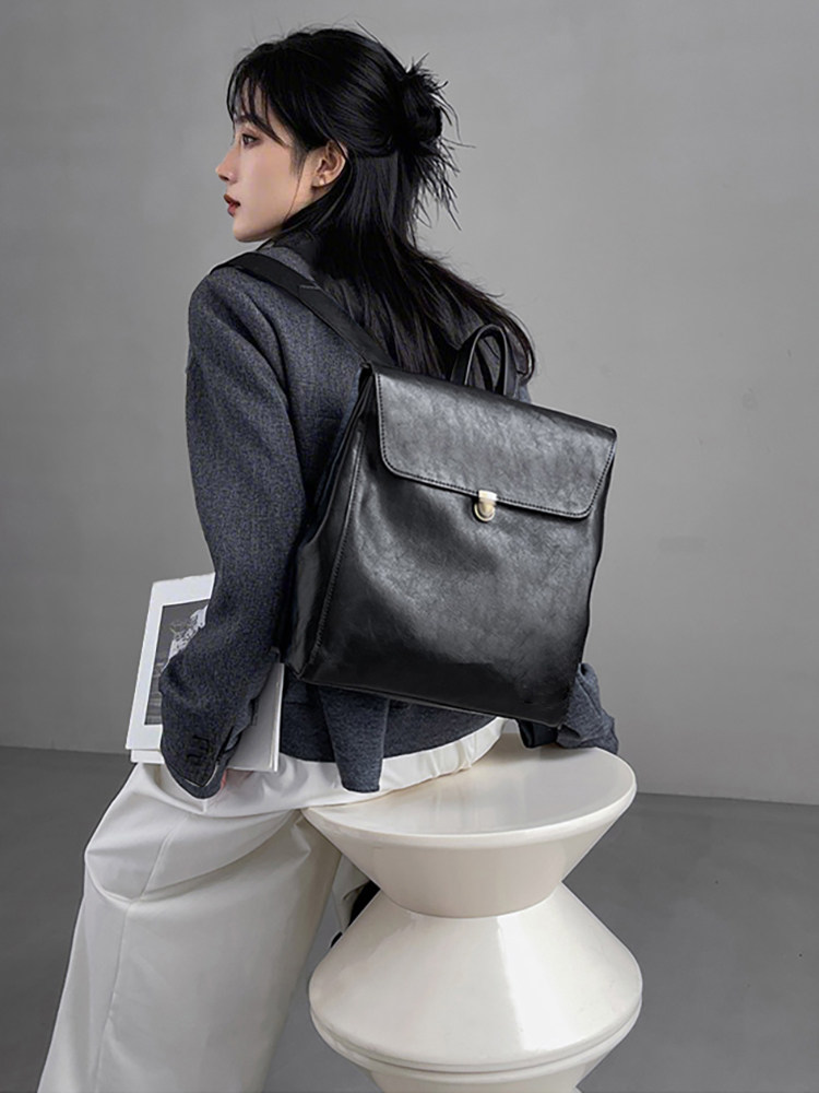Mochila de couro genuíno de ma - Women Bags Branded avaliação e preço