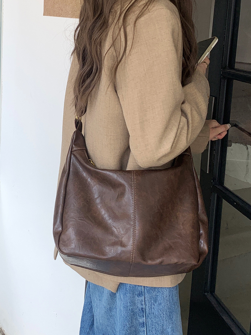 Bolsa Tote Vintage Maillard Ou - Women Bags 2026 Trends avaliação e preço